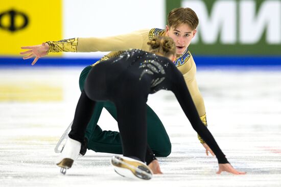 Фигурное катание. Гран-при России "Волжский пируэт". Танцы. Произвольный танец