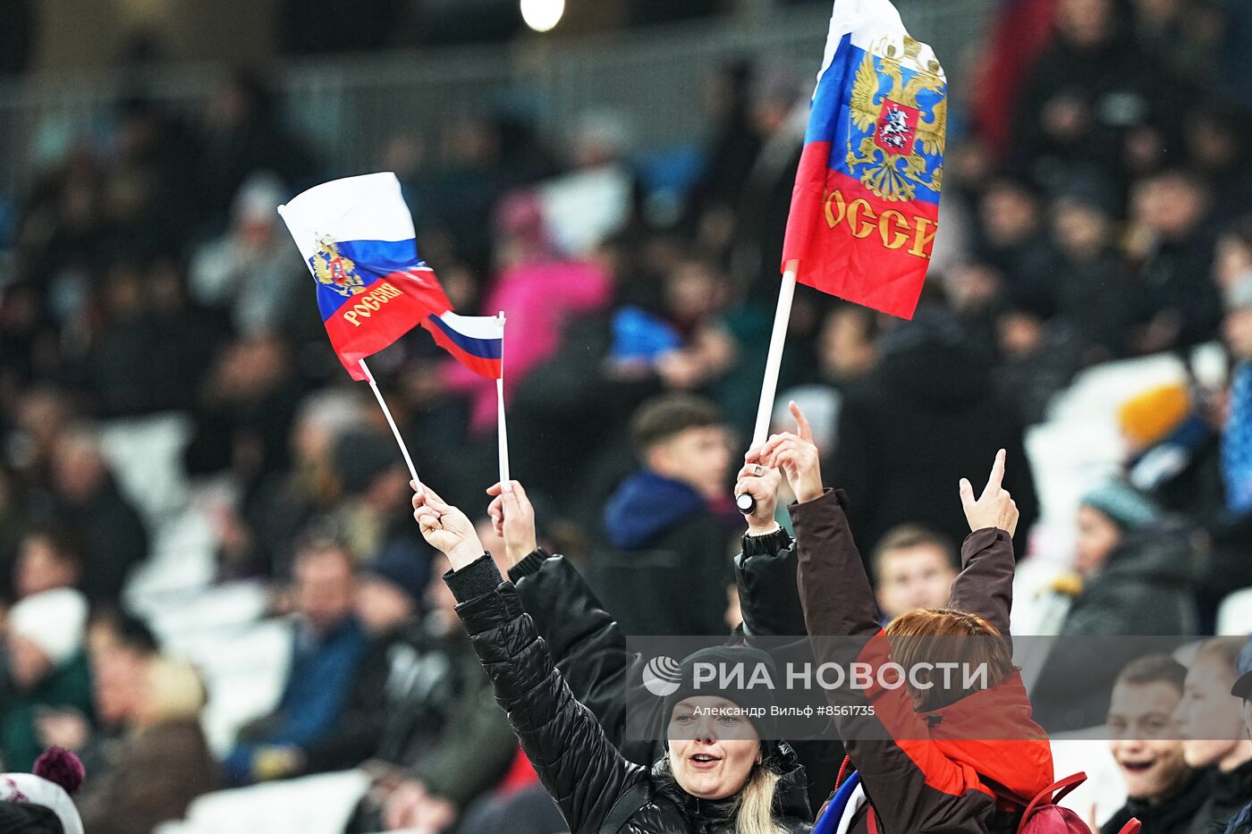 Футбол. Товарищеский матч. Россия - Куба