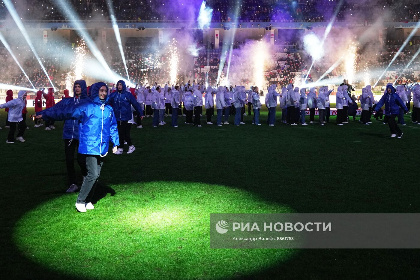 Футбол. Товарищеский матч. Россия - Куба