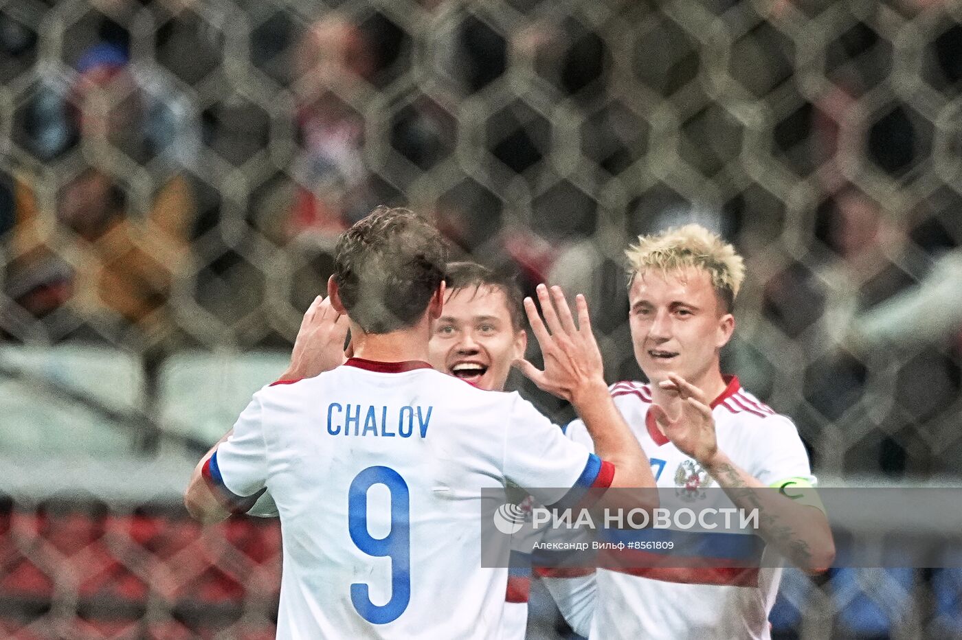 Футбол. Товарищеский матч. Россия - Куба