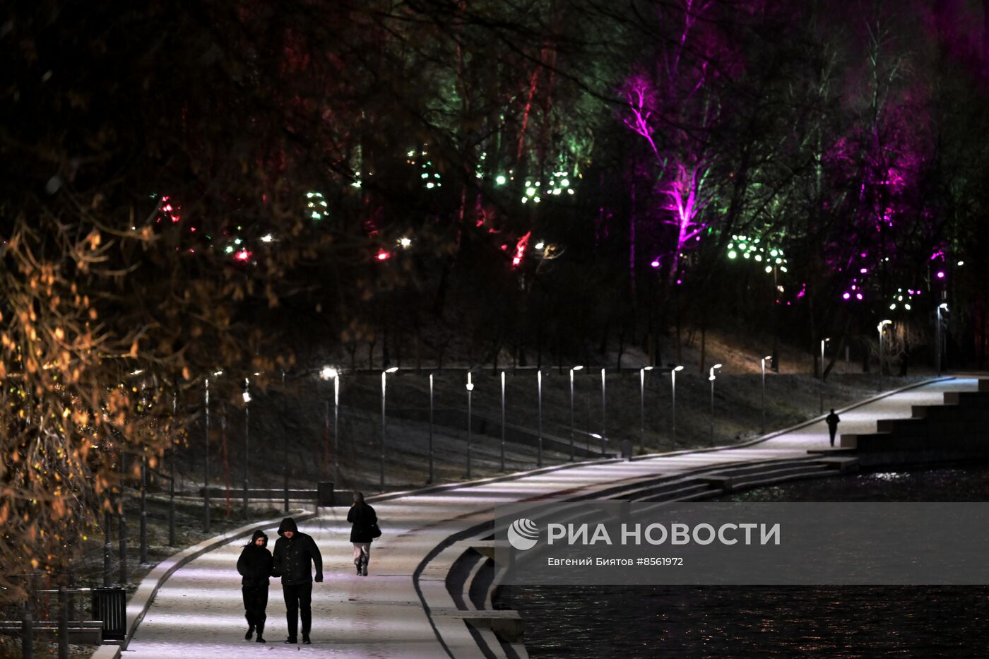 Снег в Москве