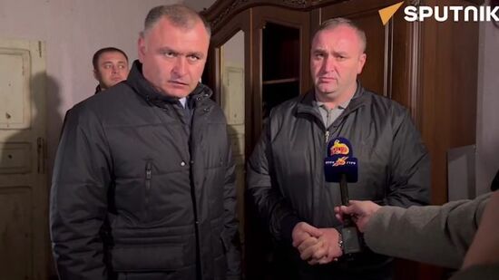 Алан Гаглоев приехал на место ЧП