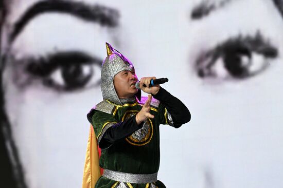 Международная выставка-форум "Россия"
Вечер алтайского танца и горлового пения, павильон №75
Государственный национальный театр танца и песни "Алтам" Место: Россия, Москва. Автор: Максим Блинов/РИА Новости. Выставка "Россия". Республика Алтай. День региона