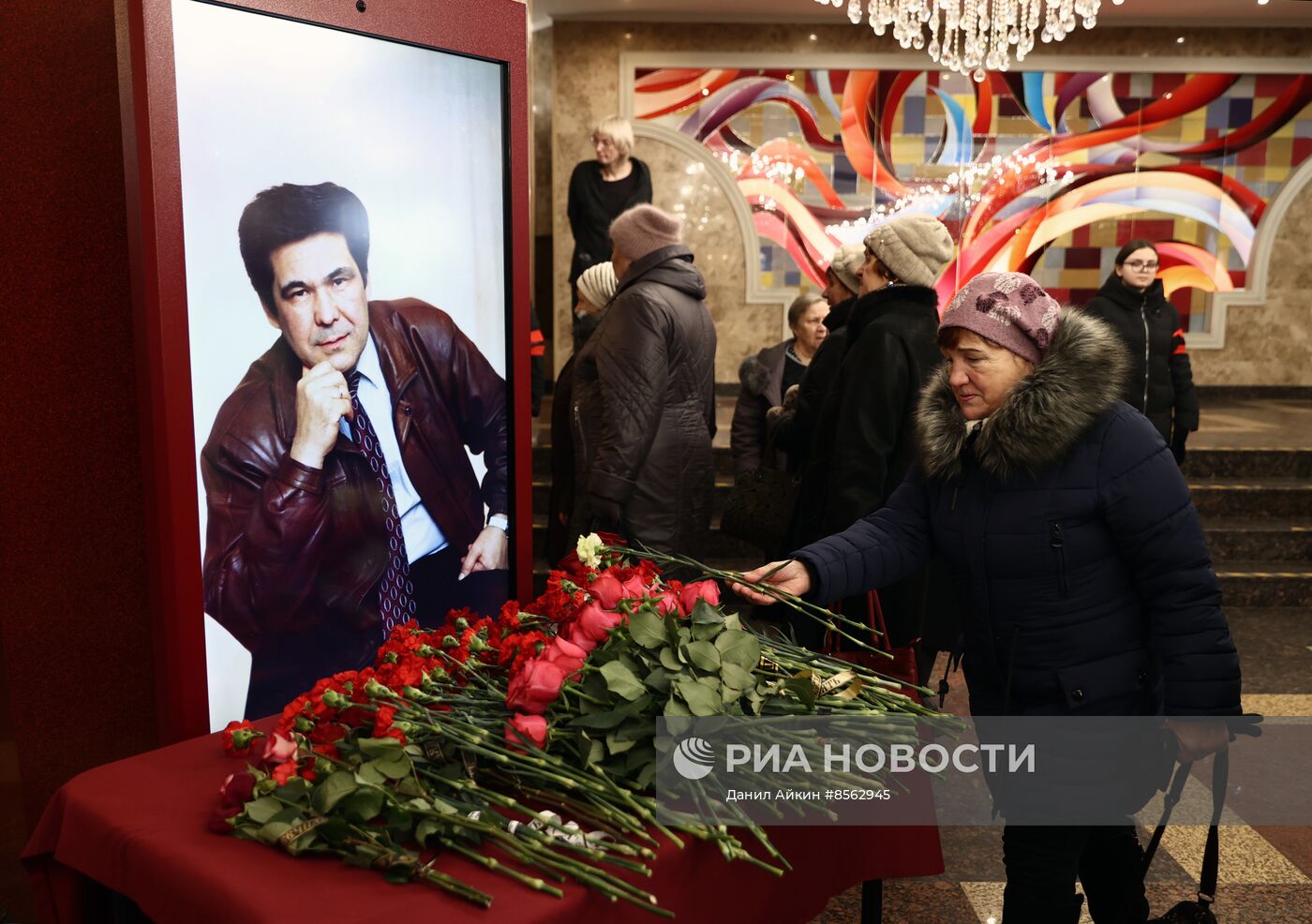 Прощание с А. Тулеевым в Кемерове