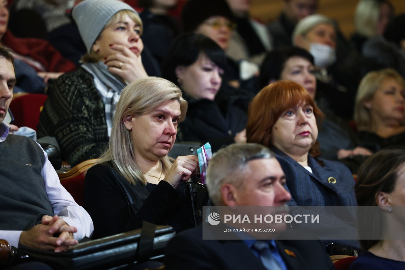 Прощание с А. Тулеевым в Кемерове 