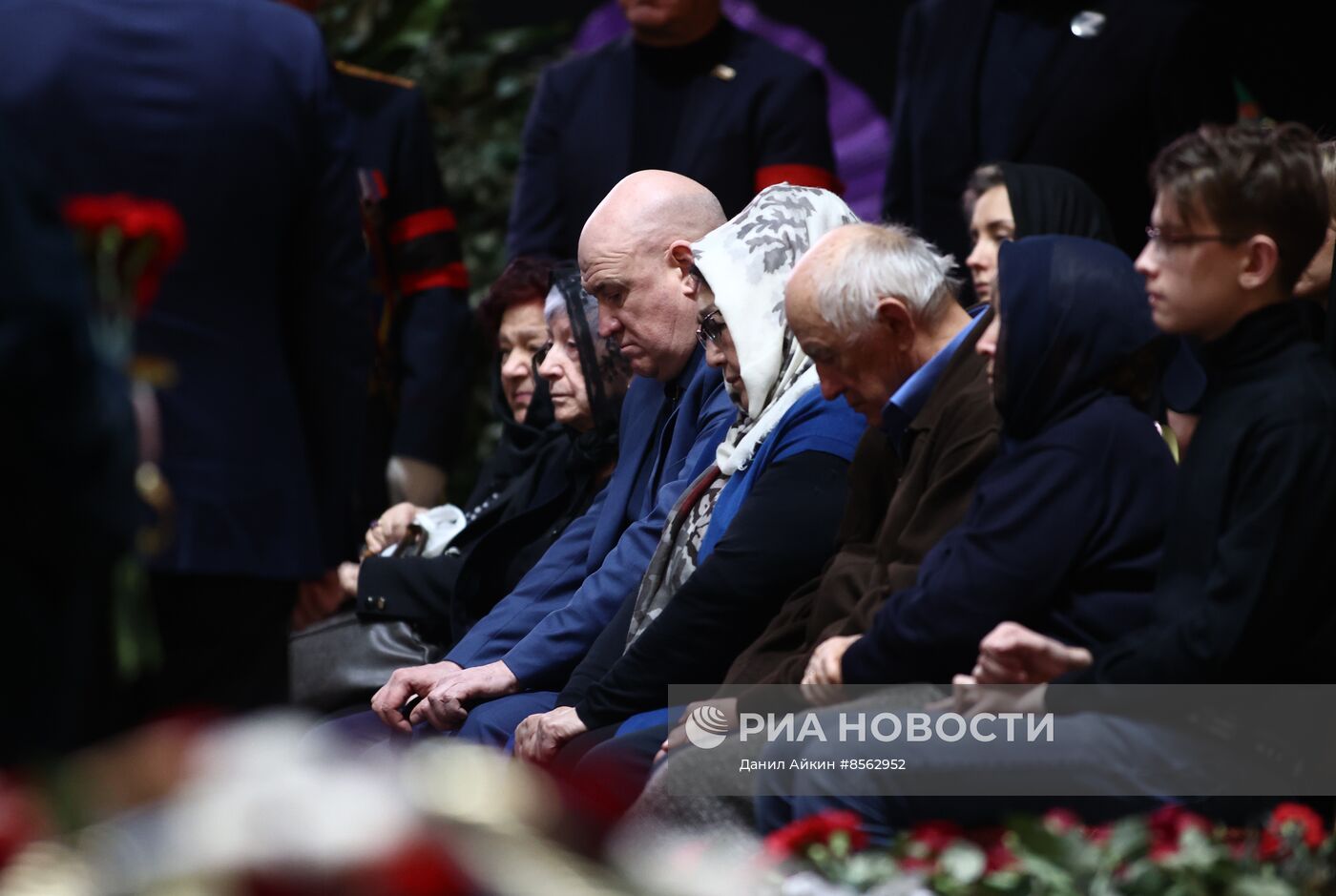 Прощание с А. Тулеевым в Кемерове