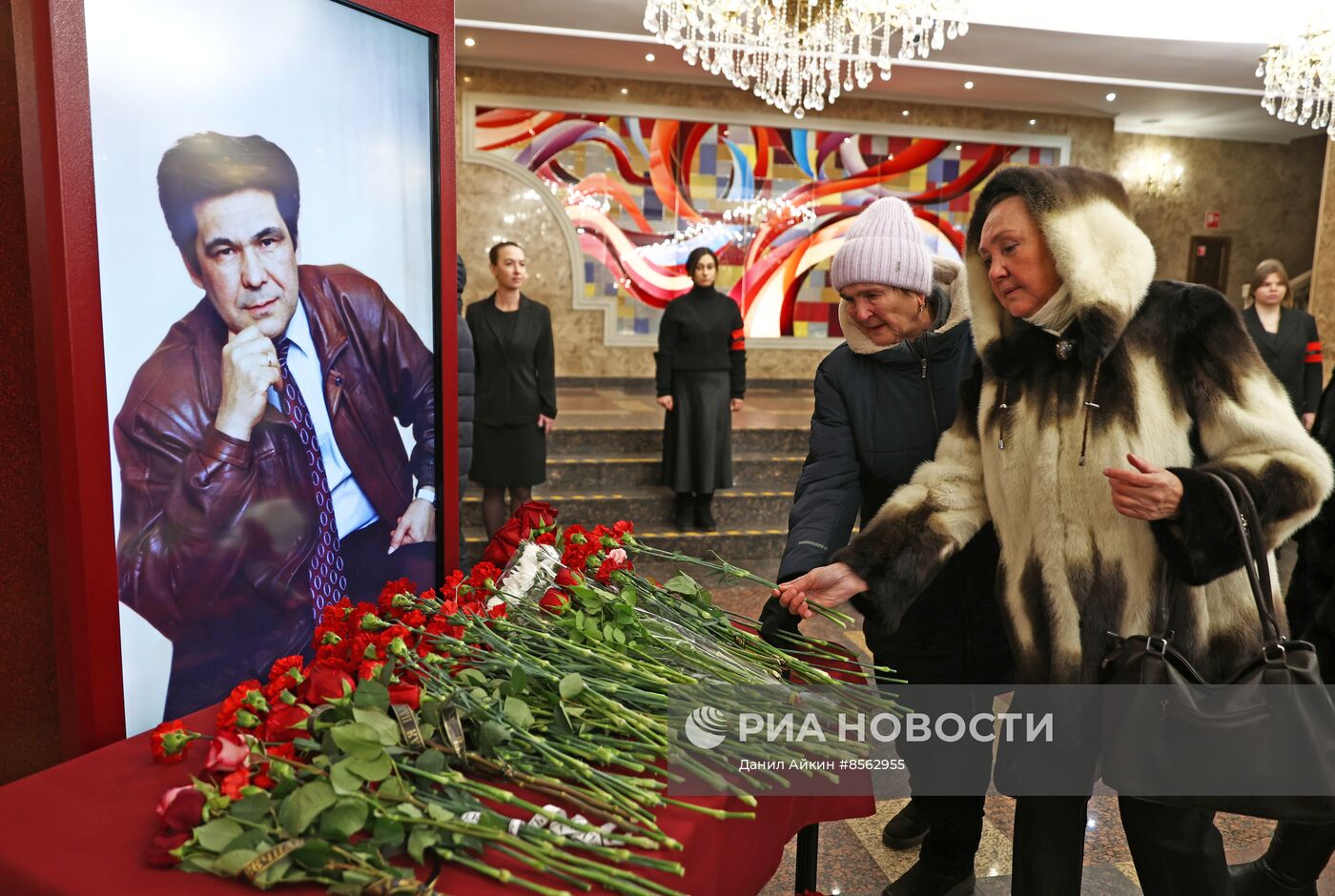 Прощание с А. Тулеевым в Кемерове