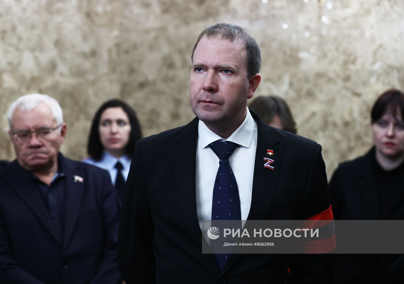 Прощание с А. Тулеевым в Кемерове