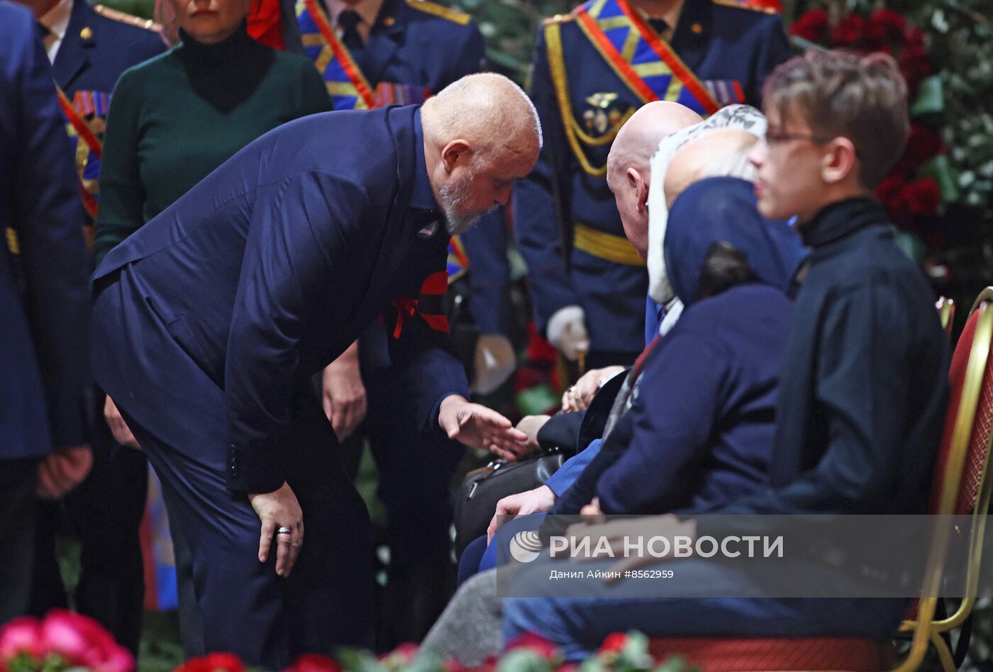 Прощание с А. Тулеевым в Кемерове