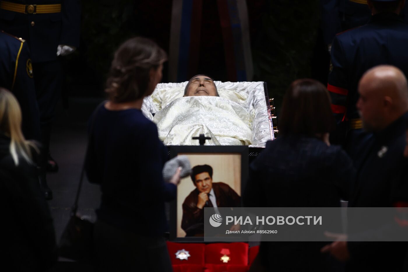 Прощание с А. Тулеевым в Кемерове 