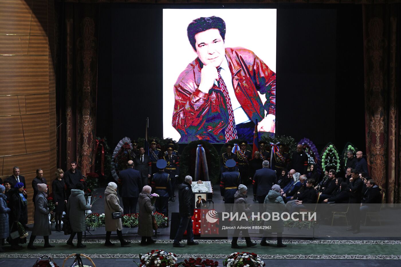 Прощание с А. Тулеевым в Кемерове