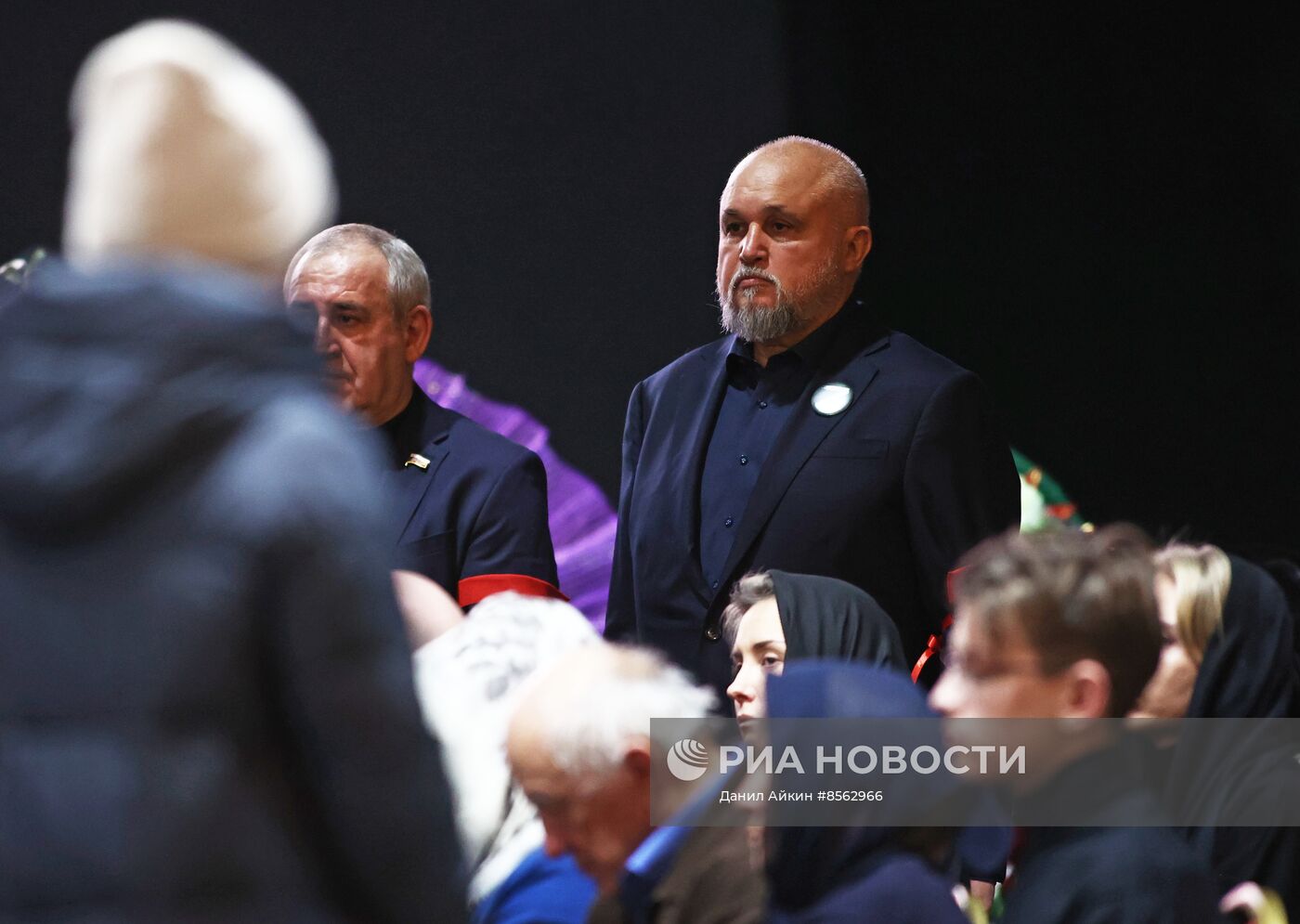 Прощание с А. Тулеевым в Кемерове 