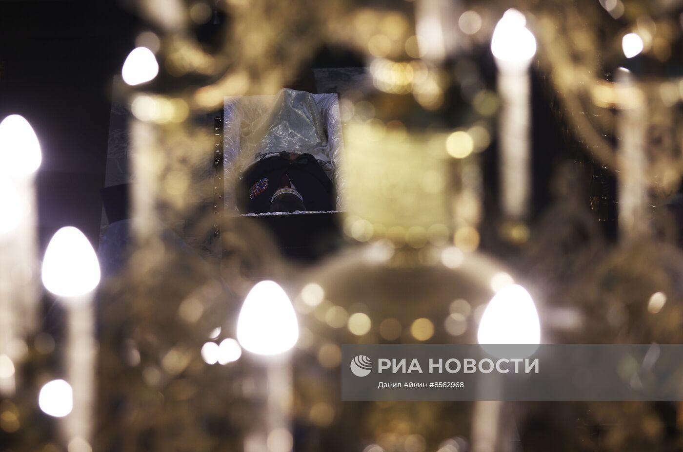 Прощание с А. Тулеевым в Кемерове 