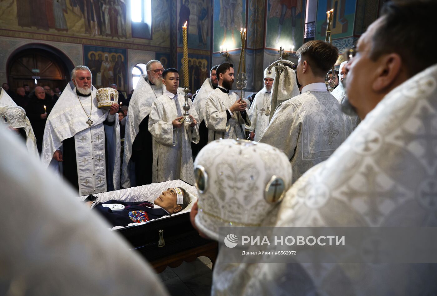 Прощание с А. Тулеевым в Кемерове