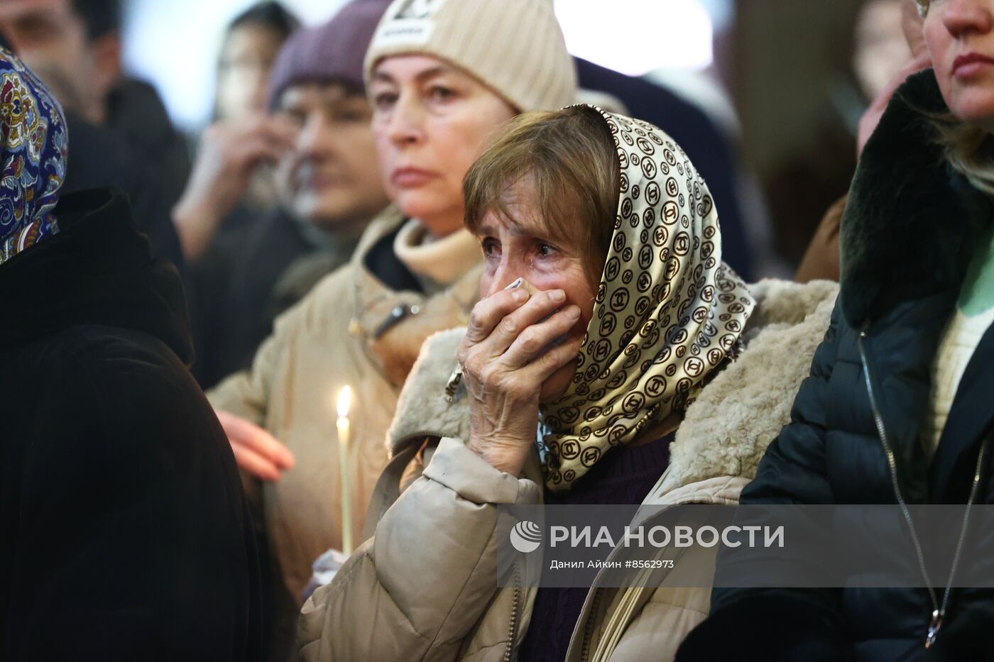 Прощание с А. Тулеевым в Кемерове