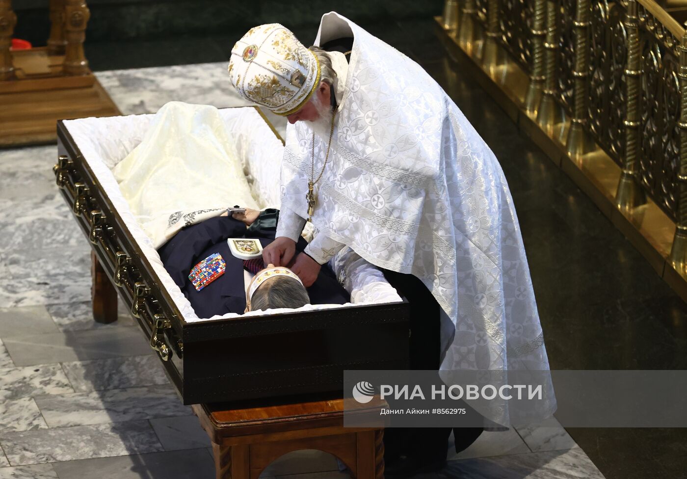 Прощание с А. Тулеевым в Кемерове