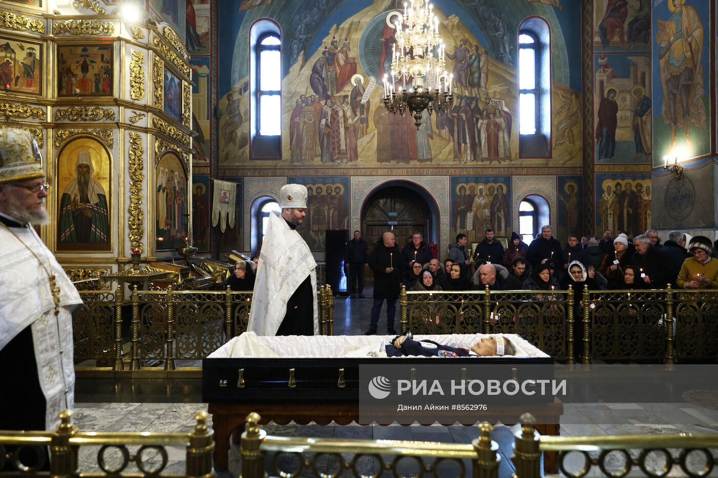 Прощание с А. Тулеевым в Кемерове