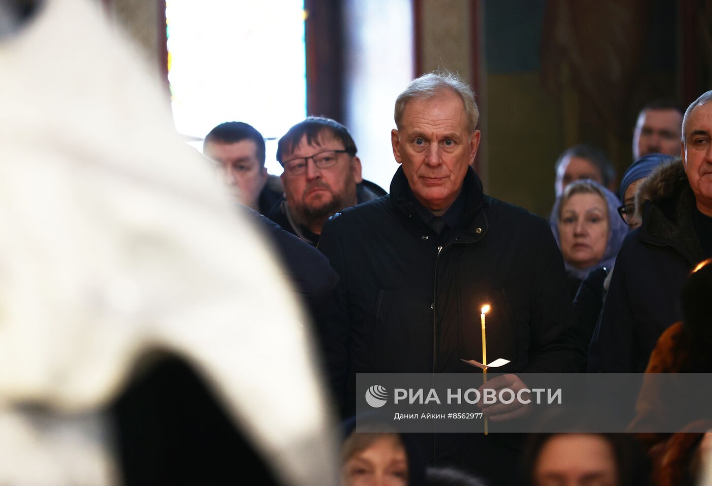 Прощание с А. Тулеевым в Кемерове