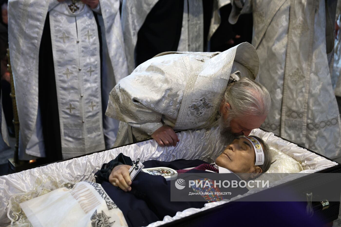 Прощание с А. Тулеевым в Кемерове