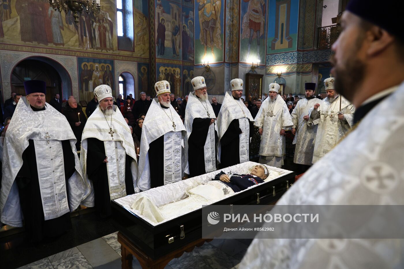 Прощание с А. Тулеевым в Кемерове