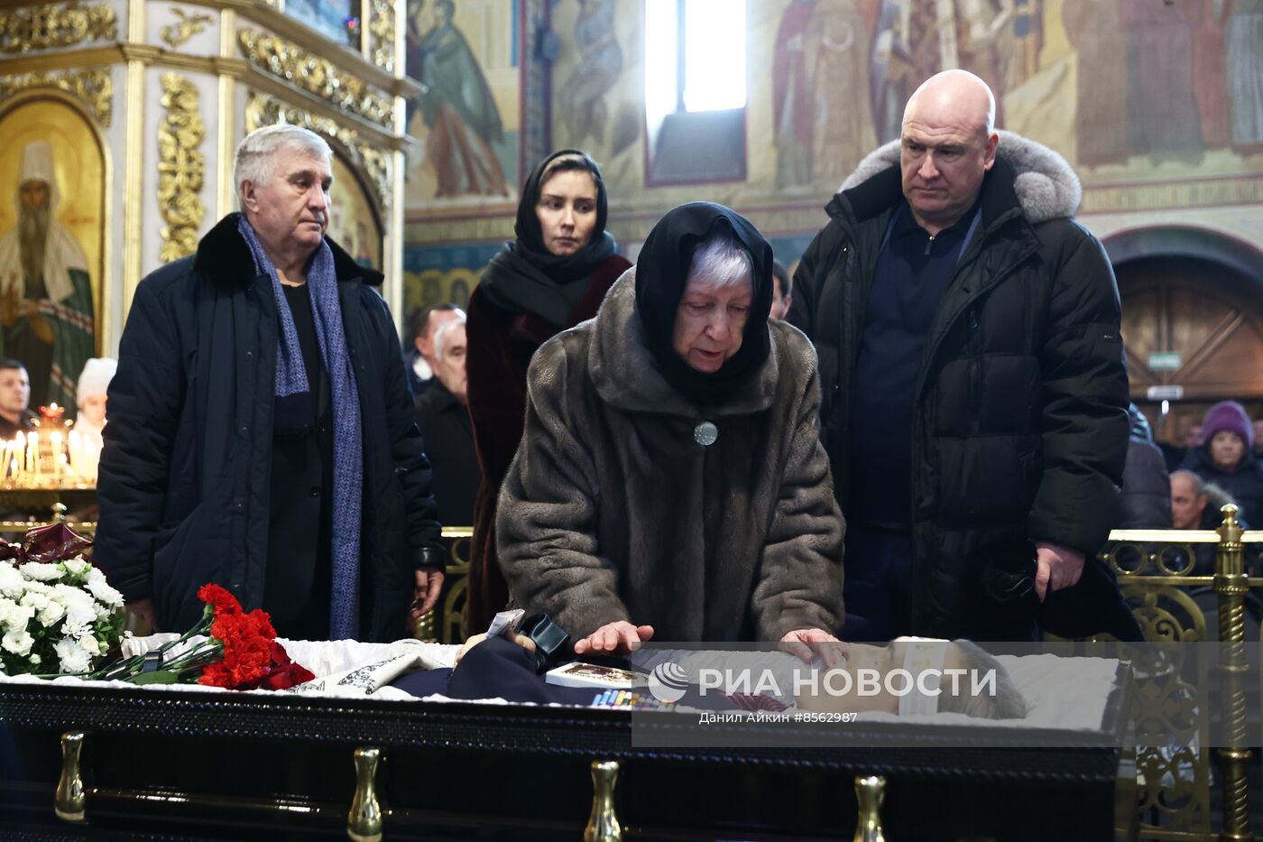 Прощание с А. Тулеевым в Кемерове