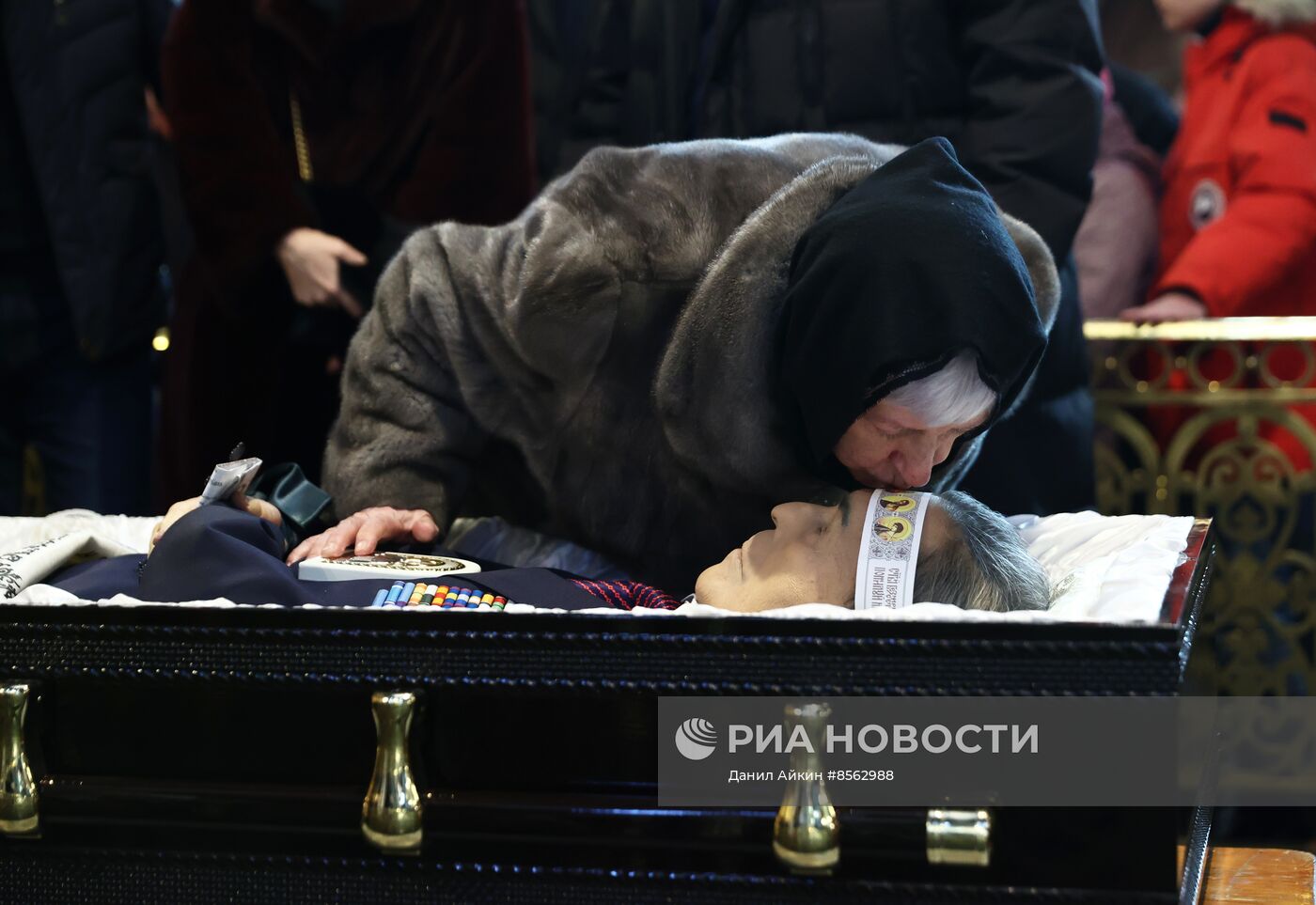 Прощание с А. Тулеевым в Кемерове 