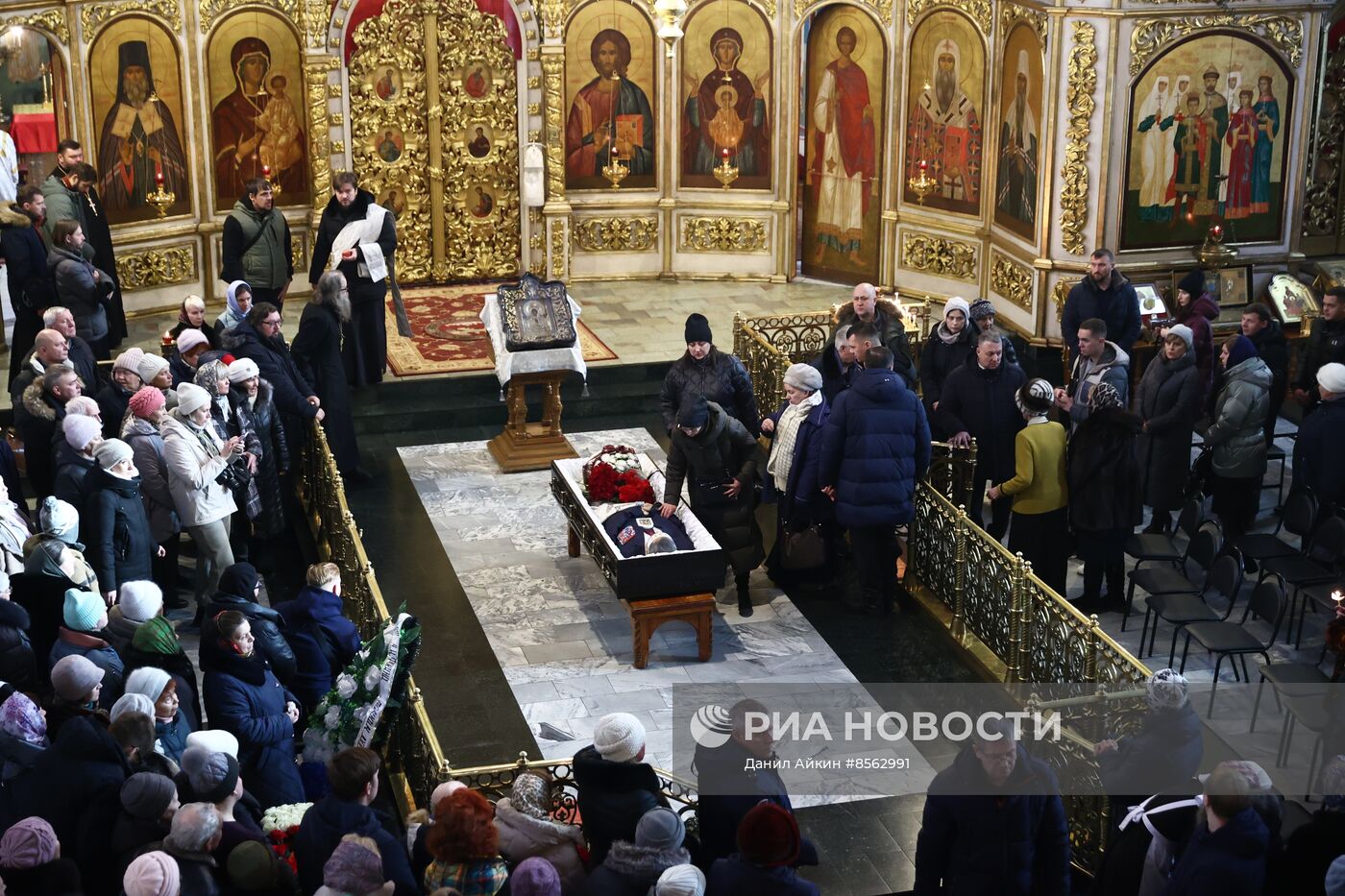 Прощание с А. Тулеевым в Кемерове