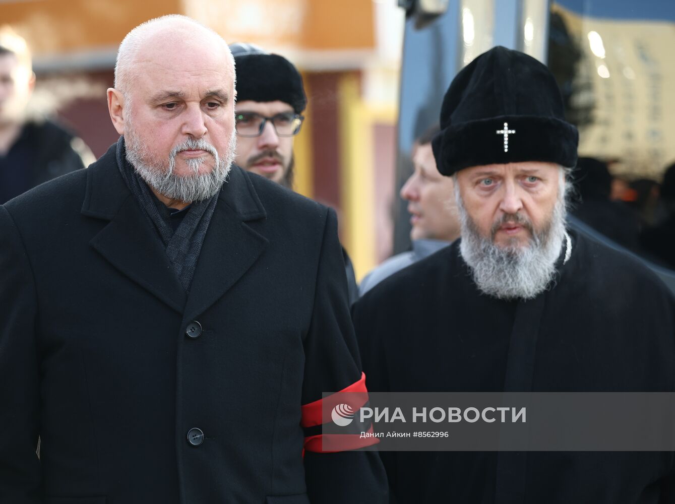 Прощание с А. Тулеевым в Кемерове