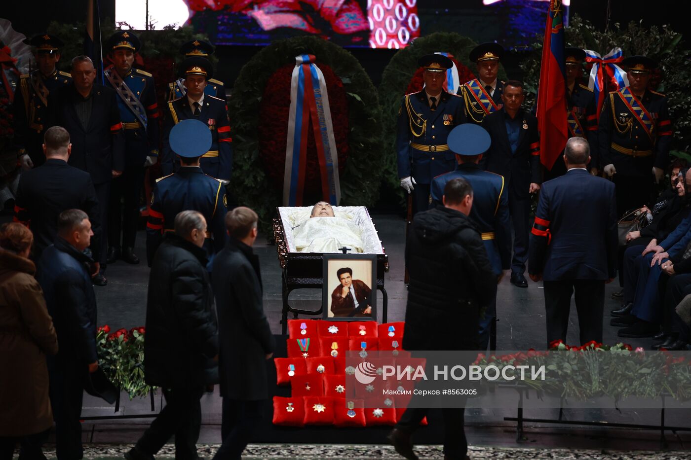 Прощание с А. Тулеевым в Кемерове