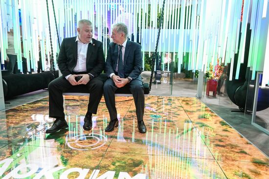 Международная выставка-форум "Россия"
Стенд Челябинской области Место: Россия, Москва. Автор: Илья Питалев/РИА Новости. Работа выставки "Россия"