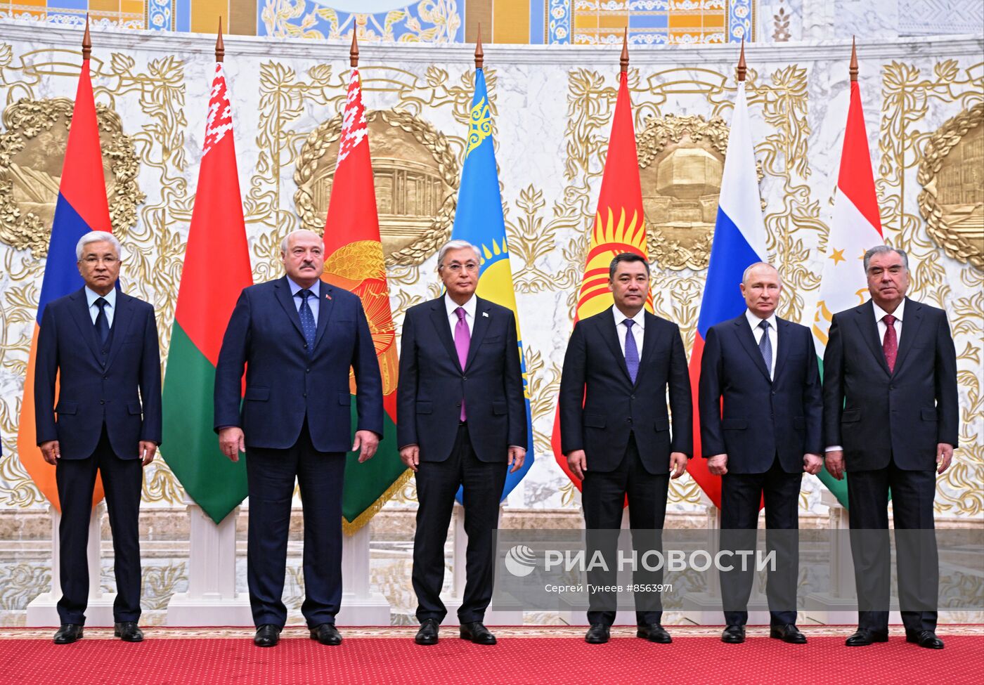 Президент РФ В. Путин принял участие в заседании Совета коллективной безопасности ОДКБ