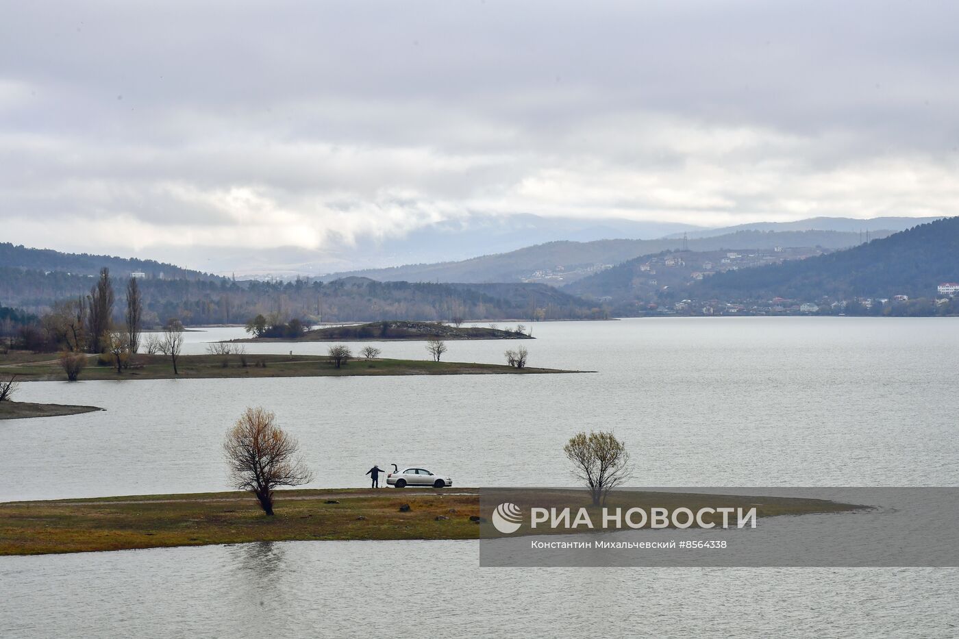 В Симферопольском водохранилище зафиксирован прирост воды из-за обильных осадков