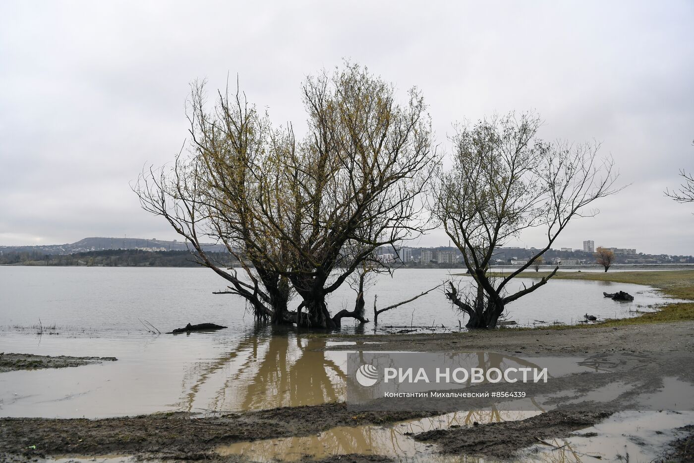 В Симферопольском водохранилище зафиксирован прирост воды из-за обильных осадков