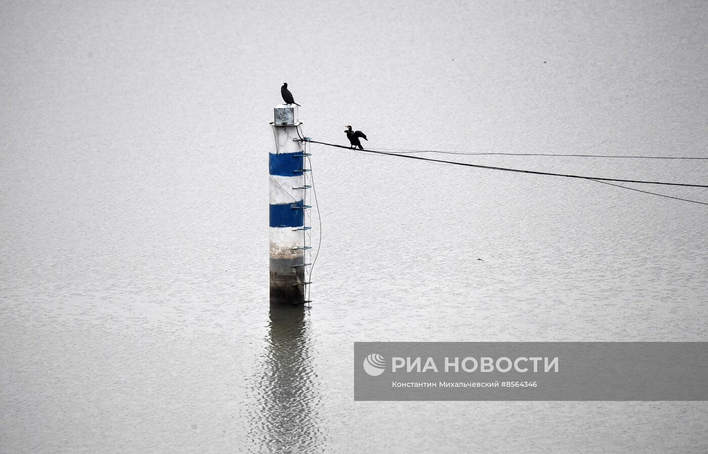 В Симферопольском водохранилище зафиксирован прирост воды из-за обильных осадков