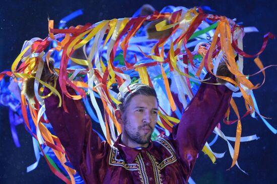 Выставка "Россия". Мультимедийное шоу "Магия Края: путешествие по Югре"