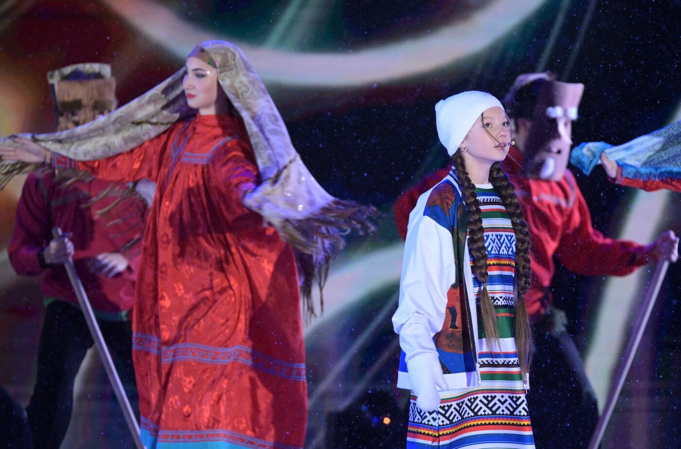 Выставка "Россия". Мультимедийное шоу "Магия Края: путешествие по Югре"