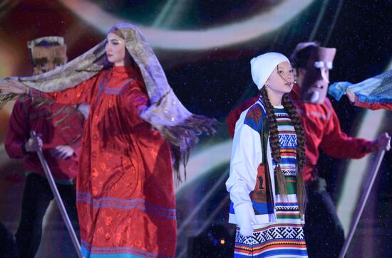 Выставка "Россия". Мультимедийное шоу "Магия Края: путешествие по Югре"