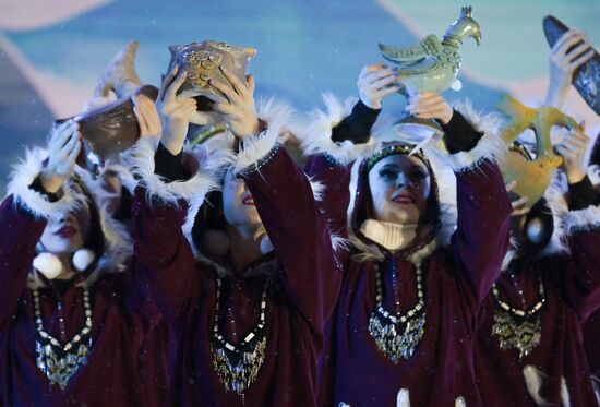 Выставка "Россия". Мультимедийное шоу "Магия Края: путешествие по Югре"