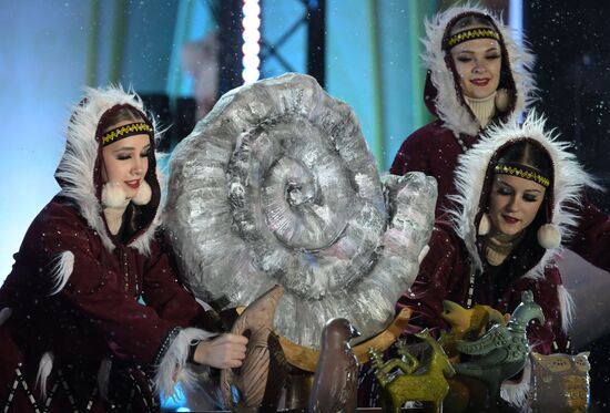 Выставка "Россия". Мультимедийное шоу "Магия Края: путешествие по Югре"