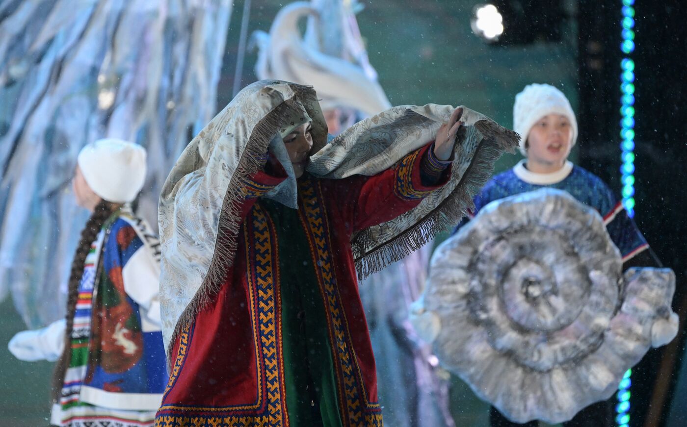 Выставка "Россия". Мультимедийное шоу "Магия Края: путешествие по Югре"