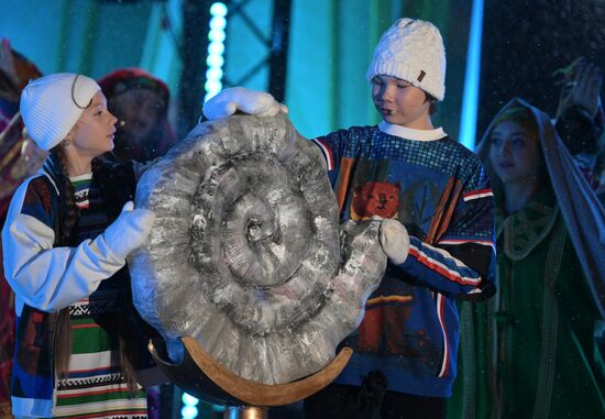 Выставка "Россия". Мультимедийное шоу "Магия Края: путешествие по Югре"