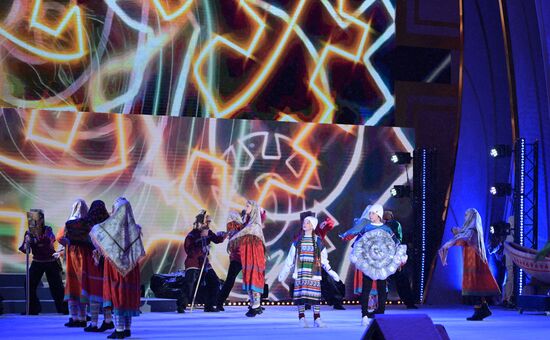 Выставка "Россия". Мультимедийное шоу "Магия Края: путешествие по Югре"