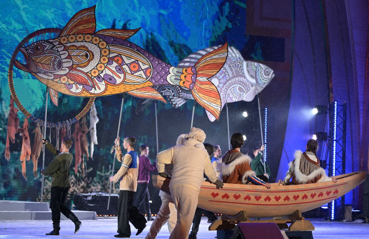 Выставка "Россия". Мультимедийное шоу "Магия Края: путешествие по Югре"