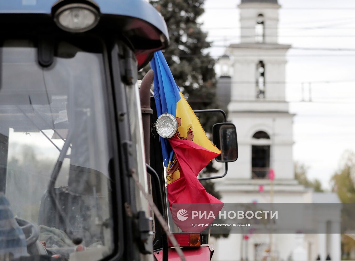 Протесты фермеров в Кишиневе