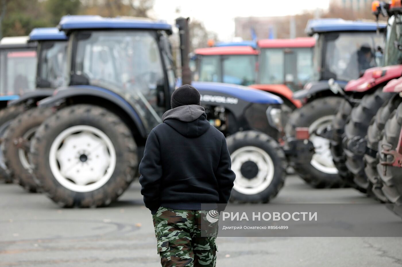 Протесты фермеров в Кишиневе