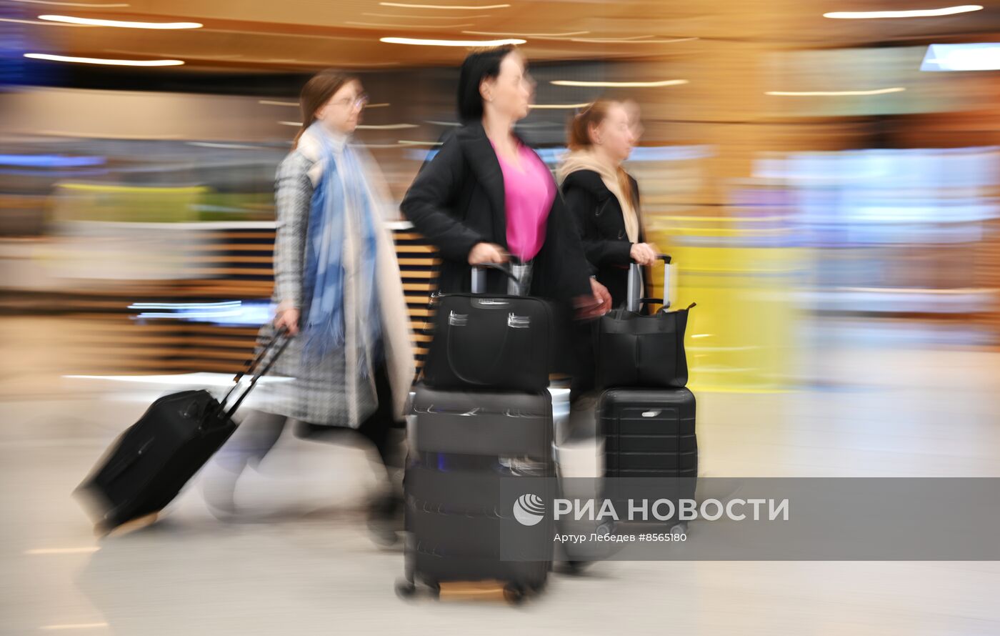 Встреча 13-миллионного пассажира в аэропорту Сочи 