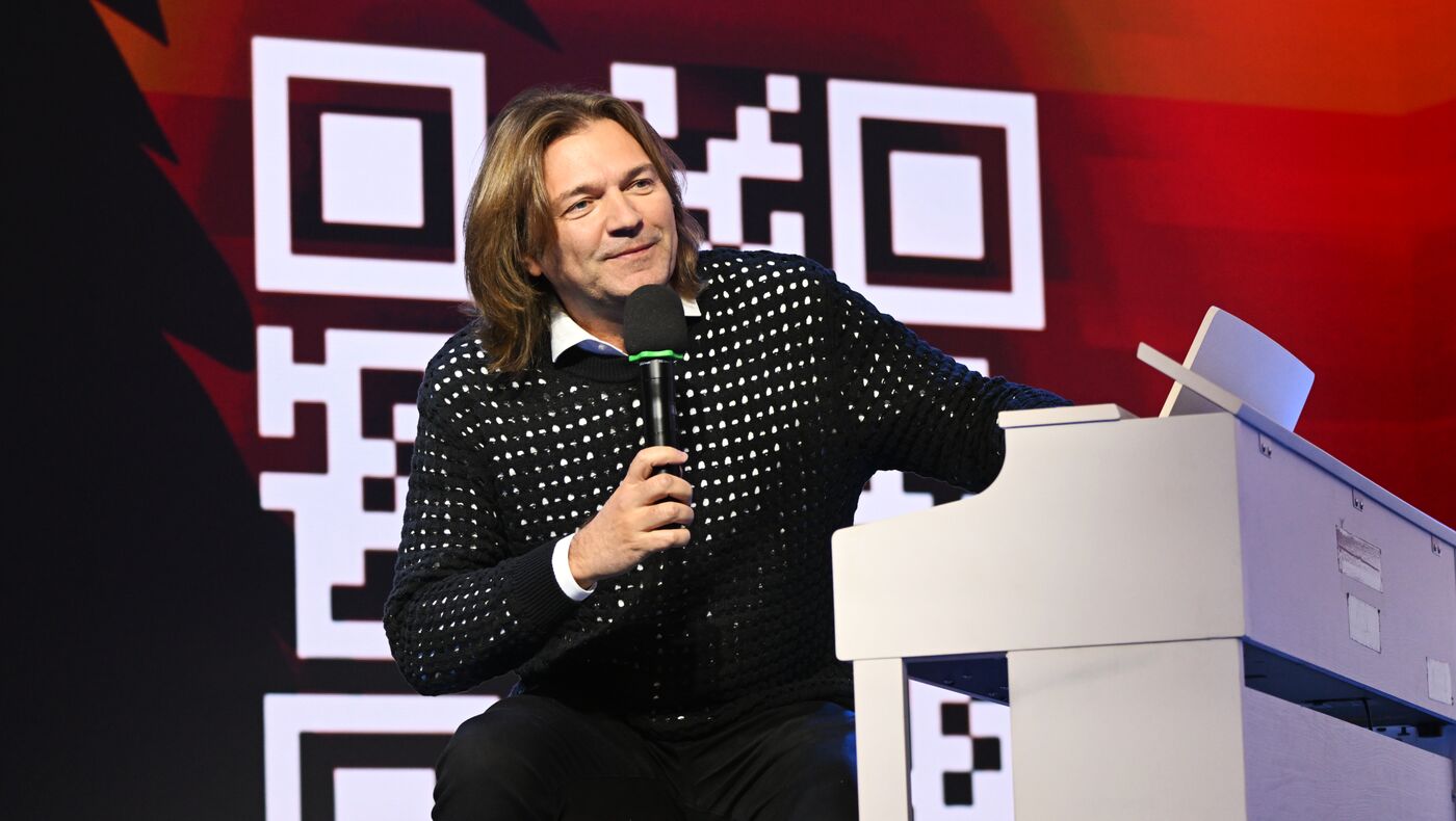 Выставка "Россия". Пресс-бранч шоу-подкаста Д. Маликова