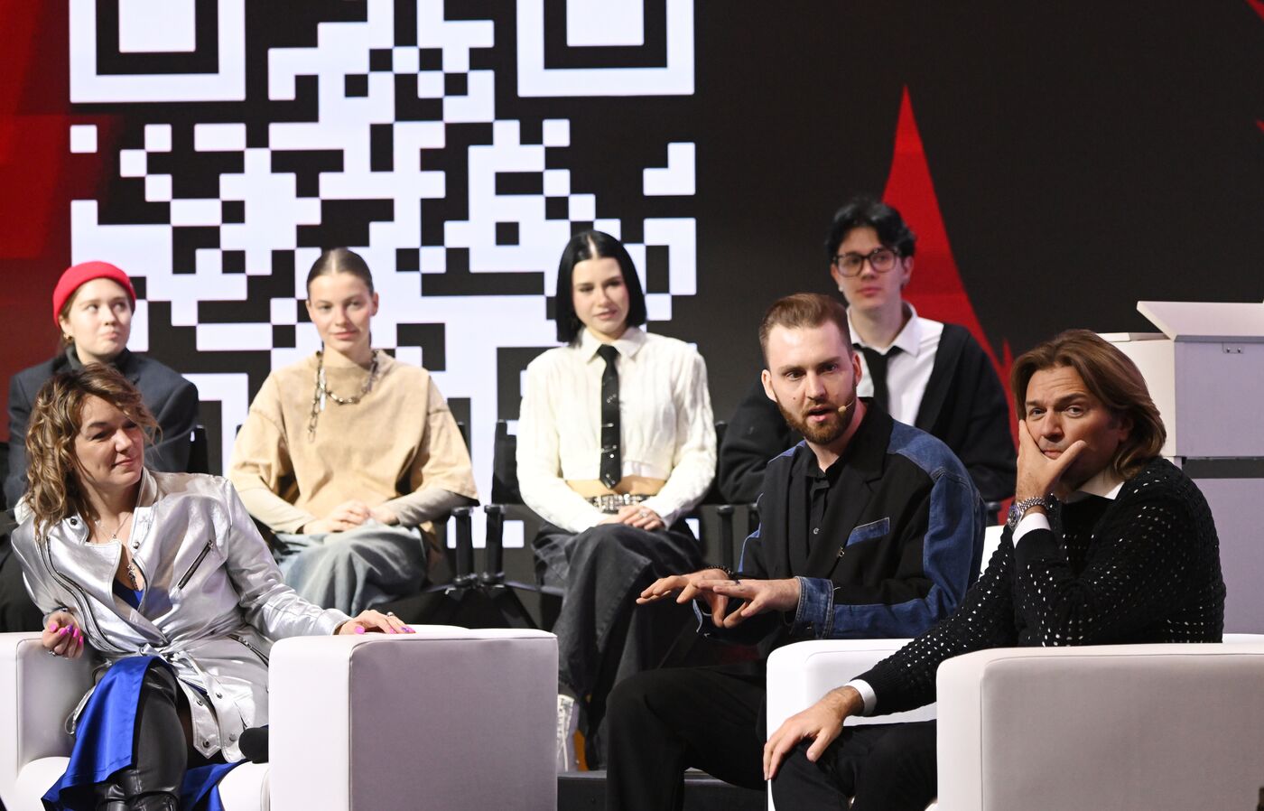 Выставка "Россия". Пресс-бранч шоу-подкаста Д. Маликова