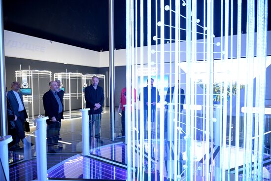 Выставка "Россия". Визит иранской делегации