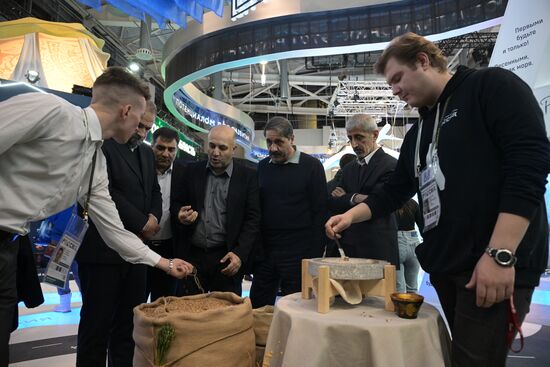 Выставка "Россия". Визит иранской делегации